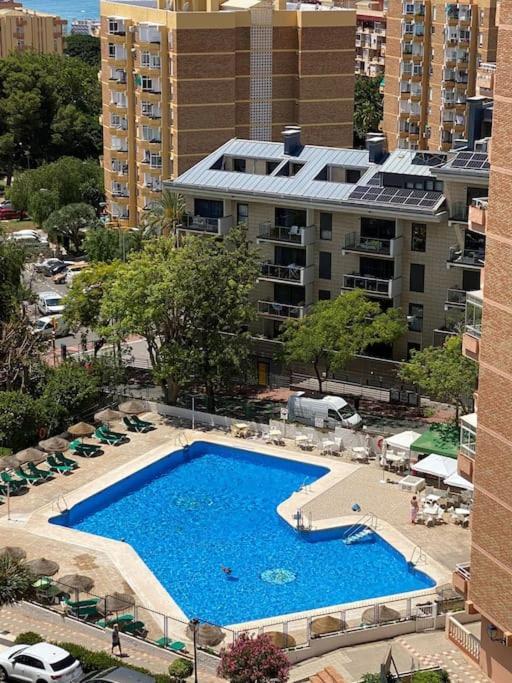 Atico C/Vistas, Recep 24H, Piscinas Y Parking Appartement Benalmádena Buitenkant foto